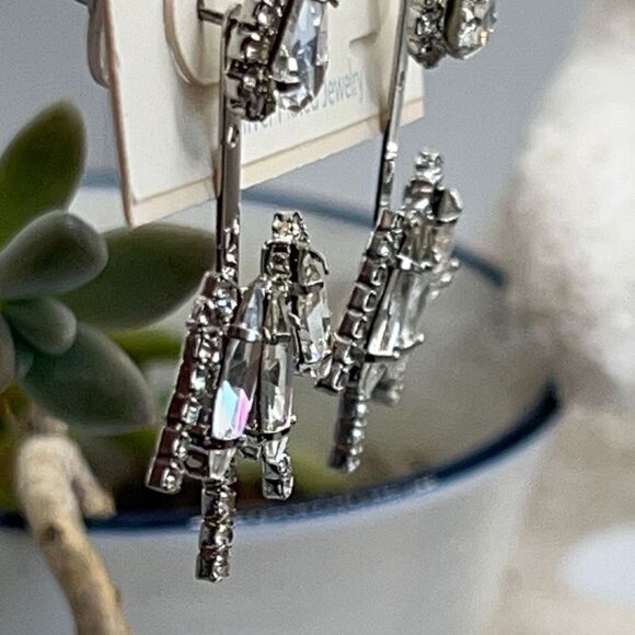 DEW Silver Plated Dangle  Earrings $16ea / 3 for $25 - Picture 3 of 9